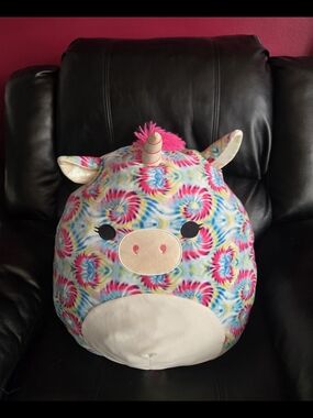 Tie-Dye Unicorn Squishmallow Plush
